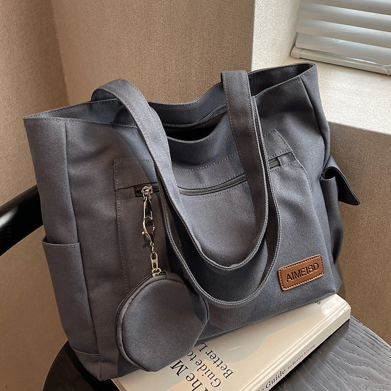 New Canvas Fabric Commuter Women’s Handbag