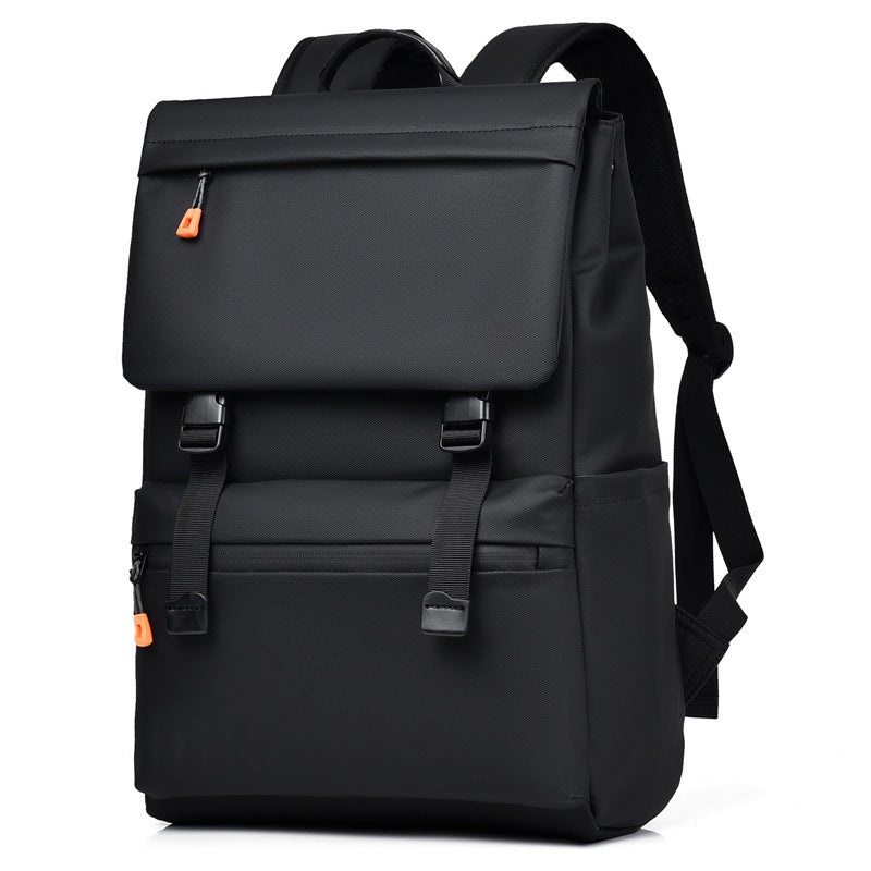 Anti Theft Slim Durable Waterproof Men’s Backpack (Black)