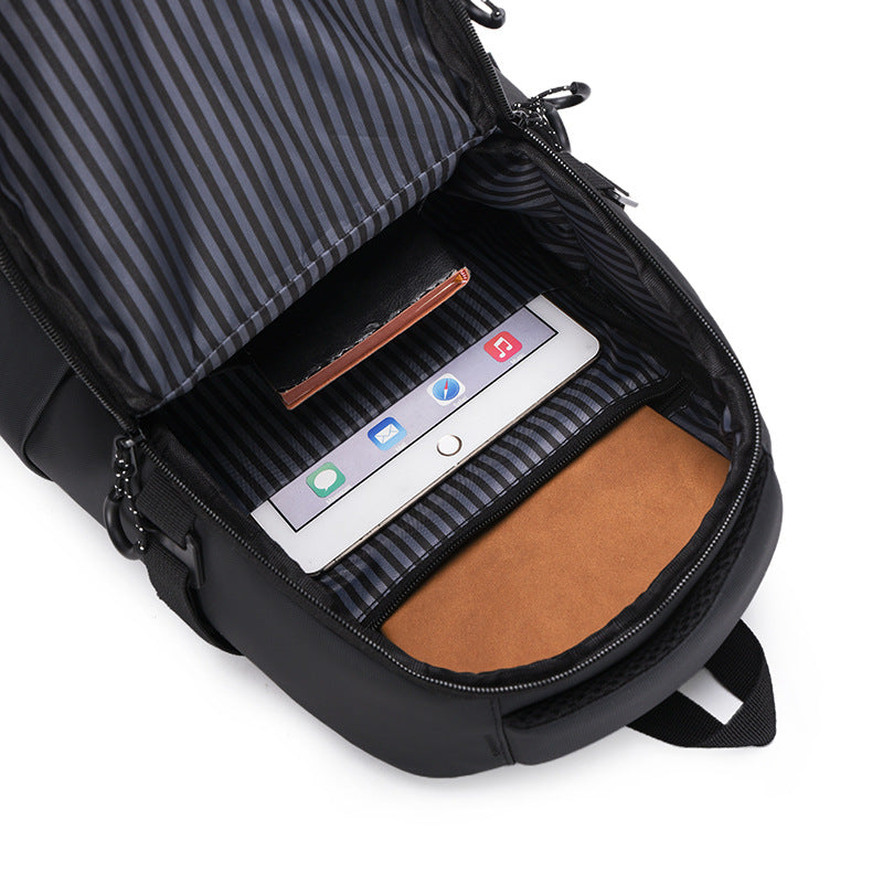 Fashion Carbon Fiber Functional Commuting Men's Backpack