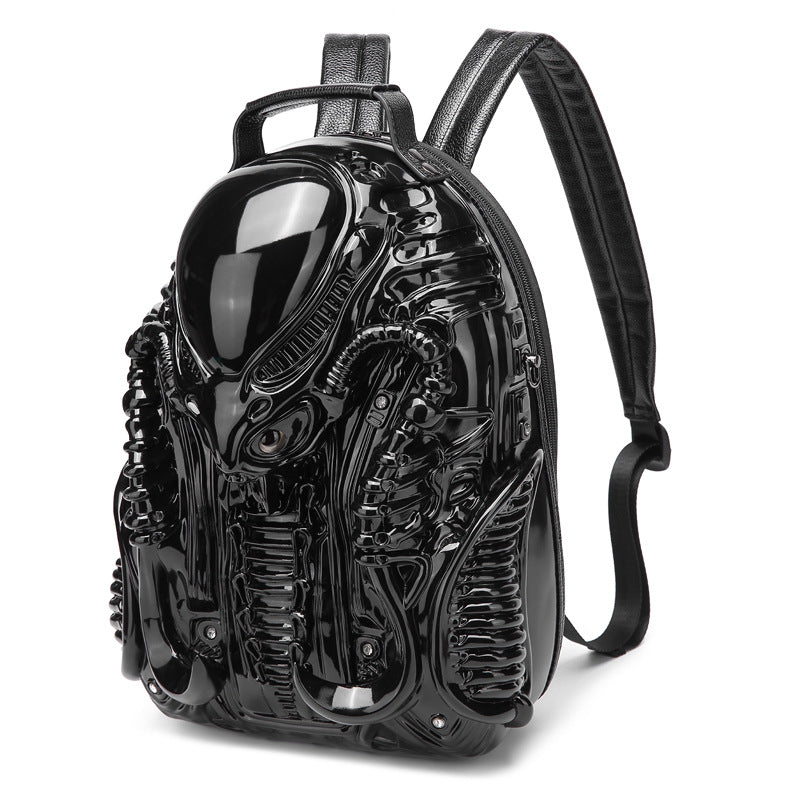 3D Alien Xenomorph  Fashion Dark Style Backpack