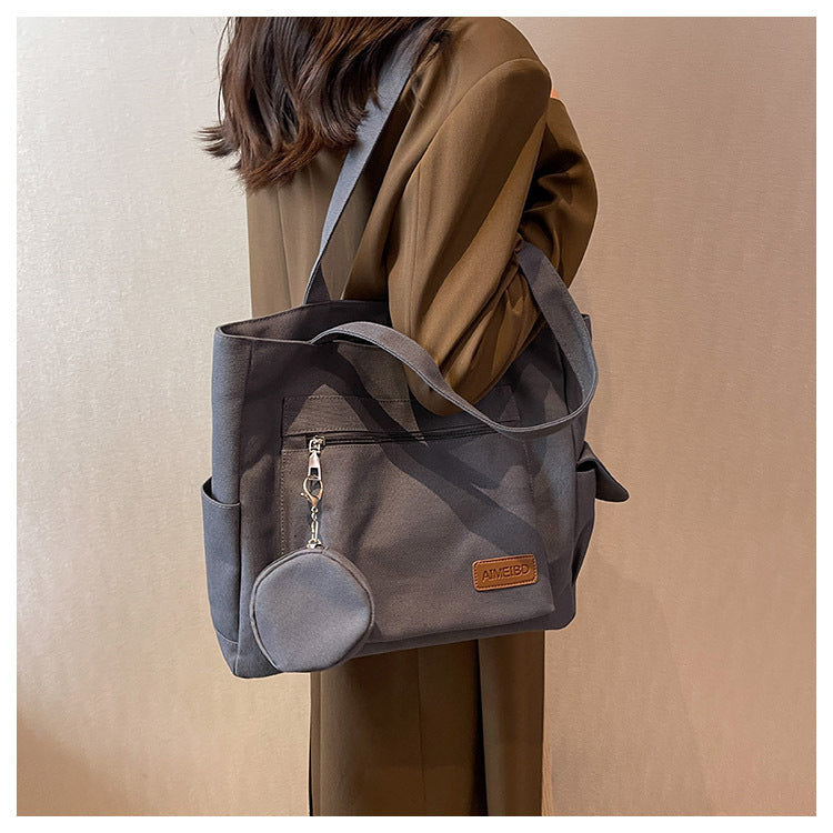 New Canvas Fabric Commuter Women’s Handbag