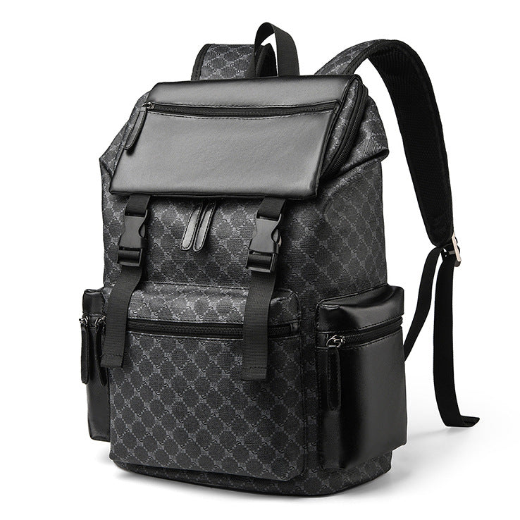 New Vintage Luxury Fashion PU Leather Backpack