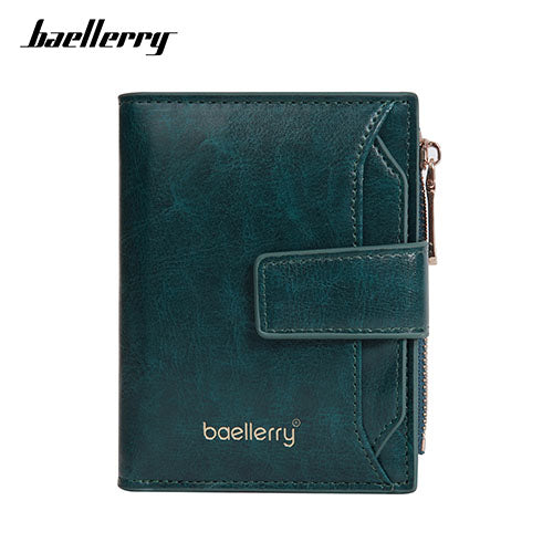 Baellerry Multifunctional Leather Men’s Wallet (Green)