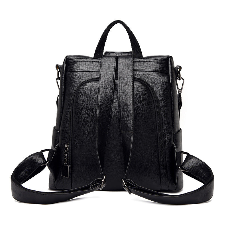 New Letter Design Stylish PU Women's Backpack