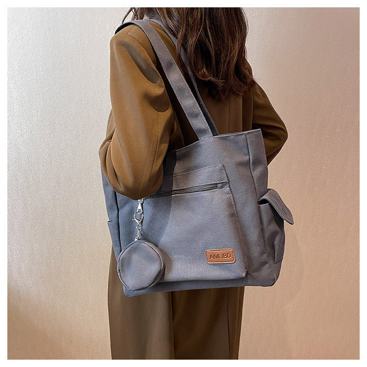 New Canvas Fabric Commuter Women’s Handbag