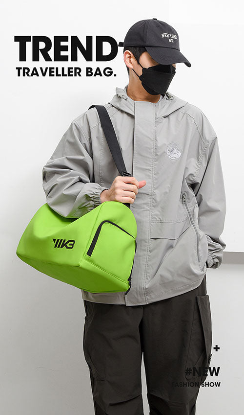 Solid Color Dry Wet Separation Bags Multifunctional Chest Bag