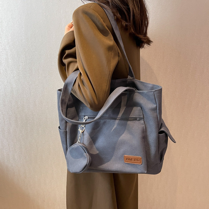 New Canvas Fabric Commuter Women’s Handbag
