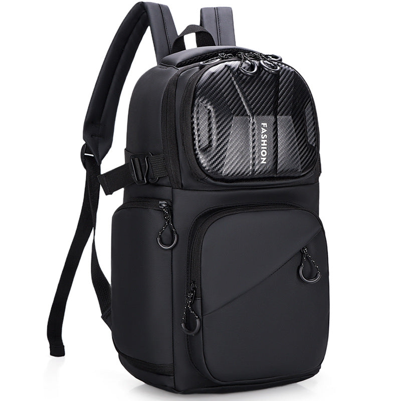 Fashion Carbon Fiber Functional Commuting Men's Backpack