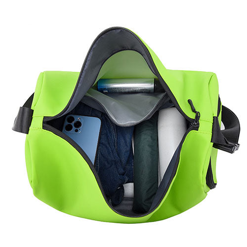 Solid Color Dry Wet Separation Bags Multifunctional Chest Bag