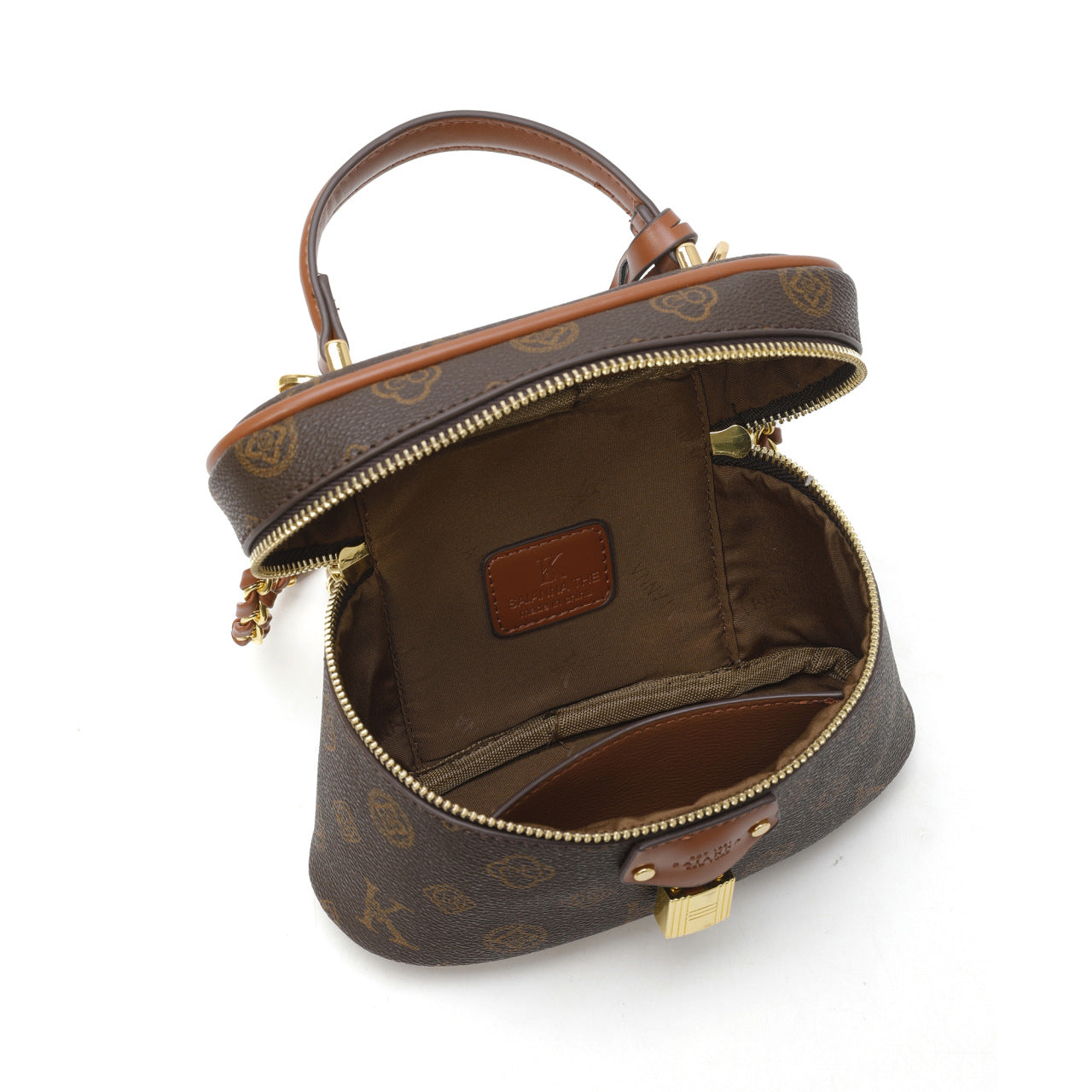 Trendy Retro Small Square Women’s Handbag (White)