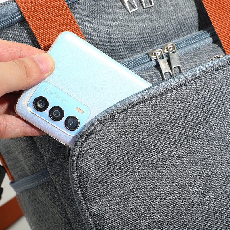 Picnic Thermal Lunch Box Ice Bag Food Insulated Cooler Meal Pouch Lunch Bag (Black)