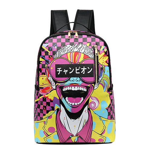 Large Capacity Korean Style Trendy Design Backpack