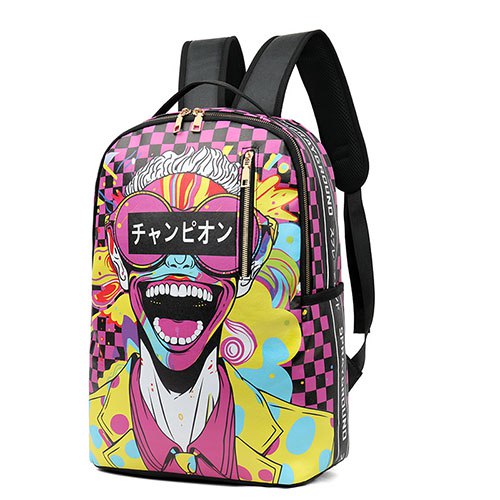 Large Capacity Korean Style Trendy Design Backpack