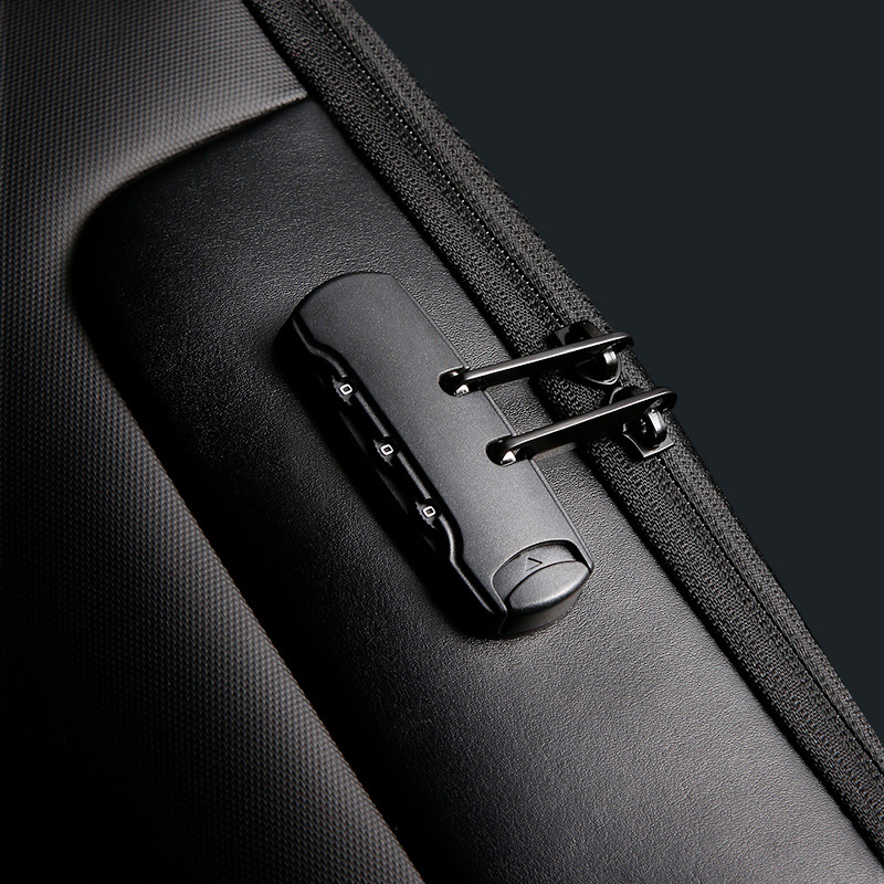 BANGE Grey Future Aesthetics Anti-Theft Backpack - Image 6